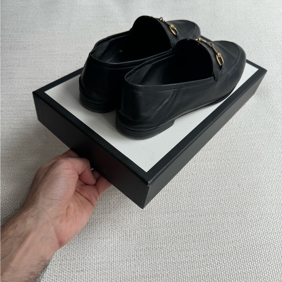 Gucci Black Leather Loafers - Picture 11 of 14